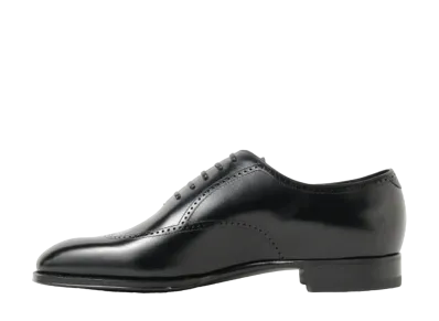 Enzo Bonafe x BEAMS F Lorenzzetti Full Brogue Shoes Calf Leather "Black Calf"