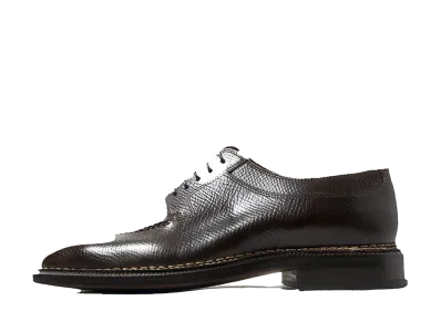 Enzo Bonafe U Tip Bering 40611 Horse Leather "Black"