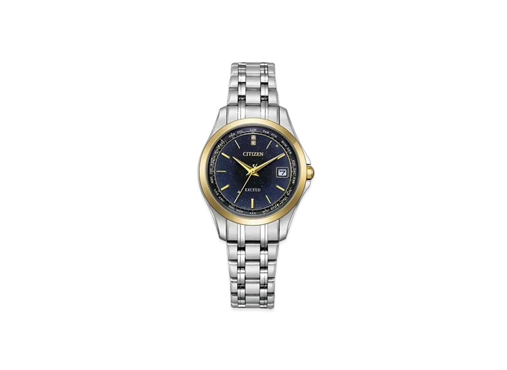 CITIZEN Exceed Limited Model 400 "Light Silver/Yellow Gold" EC1127-68L