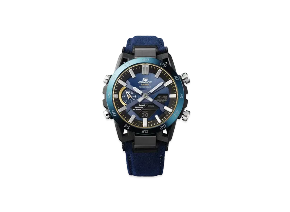 Casio Edifice Sospensione Casio Watch 50th Anniversary Model "Blue/Gold" ECB-2000SS-2AJR