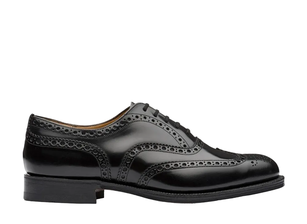 Church’s Burwood 81 Polished Binder Calf "Black" EEB002_9XV_F0AAB_F_000000 F Leather Double Sole