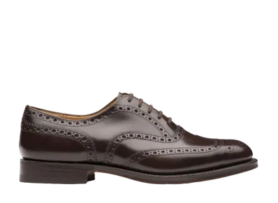 Church’s Burwood 81 Polished Binder Calf "Light Ebony" EEB002_9XV_F0AMA_F_000000 F Leather Double Sole