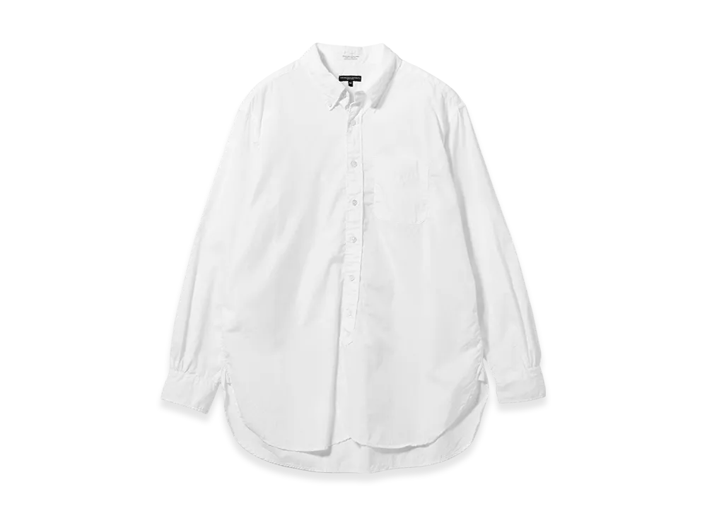 ENGINEERED GARMENTS 19 Century BD Shirt - 100's 2Ply Broadcloth "White"