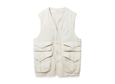 ENGINEERED GARMENTS Hunting Jacket - CL Java Cloth "White"