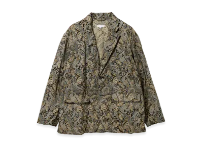 ENGINEERED GARMENTS Loiter Jacket - Cotton Paisley Print "Brown"