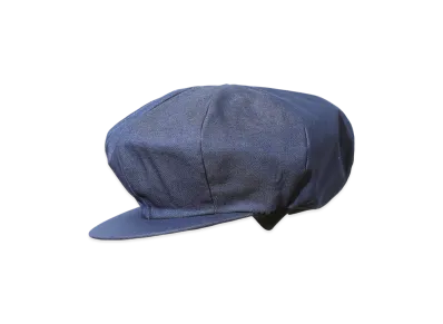 ENGINEERED GARMENTS Newsboy Cap - CP Denim "Navy"