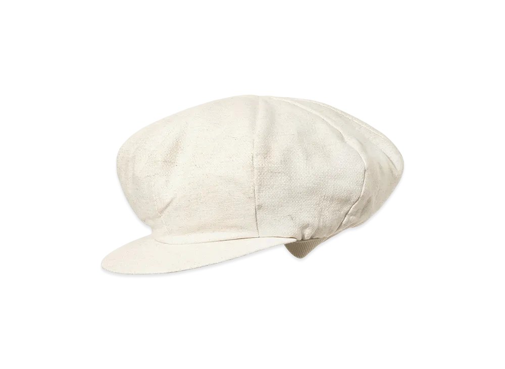 ENGINEERED GARMENTS Newsboy Cap - CL Java Cloth "White"