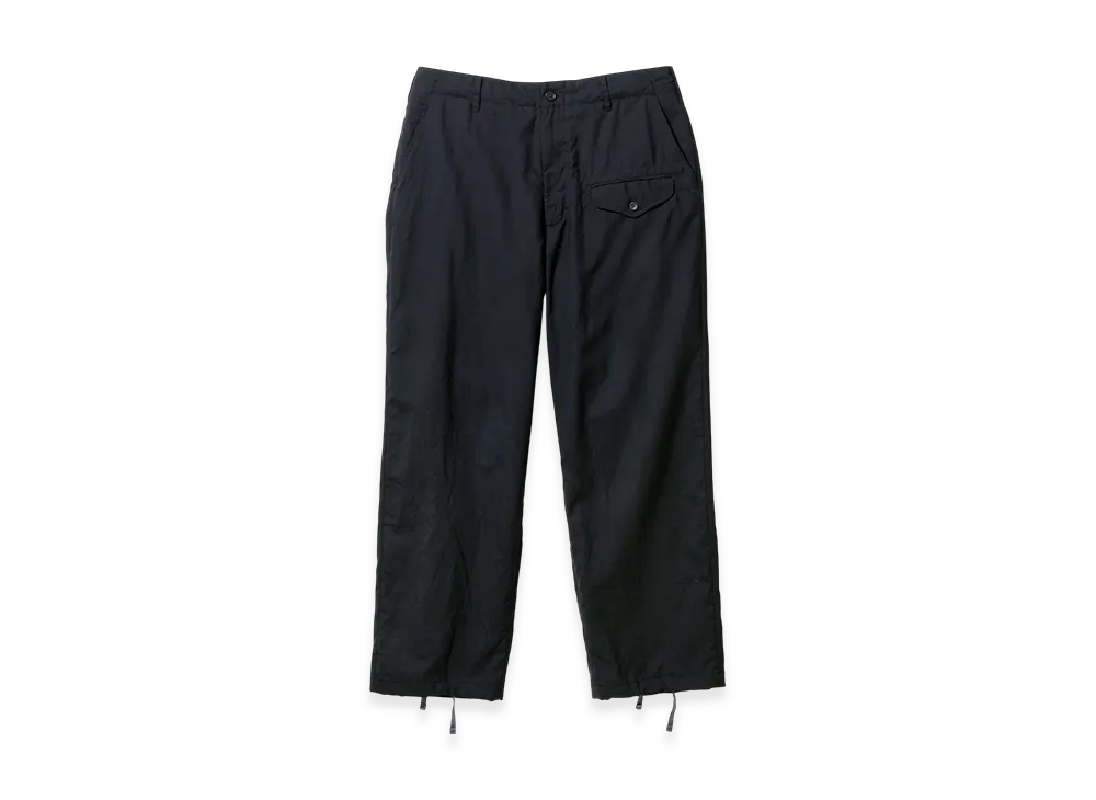 ENGINEERED GARMENTS Gurkha Pant - Tropical Wool "Black"