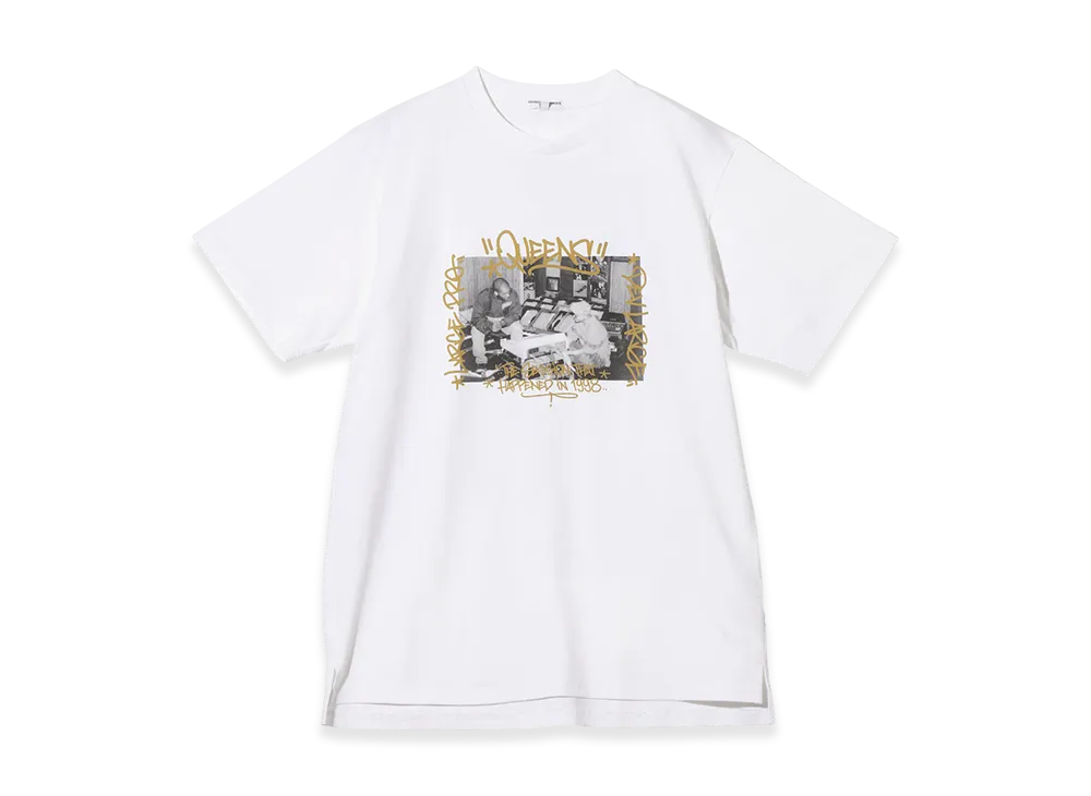 ENGINEERED GARMENTS EG X EXPANSION NY - QUEENS 1998 TEE "White"