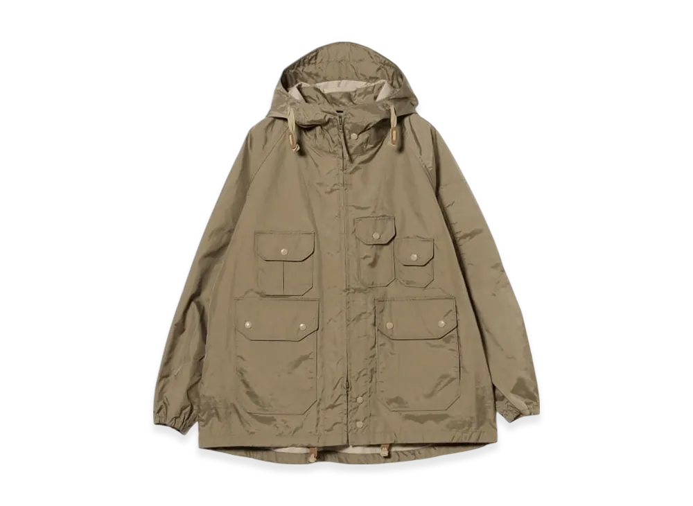 ENGINEERED GARMENTS Atlantic Parka - Nylon Cotton "Kahaki"