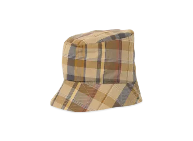 ENGINEERED GARMENTS Bucket Hat - Madras Plaid "Olive"