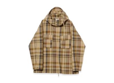 ENGINEERED GARMENTS Cagoule Shirt - Madras Plaid "Olive"