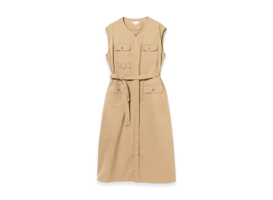 ENGINEERED GARMENTS Engineered Garmrnts / Bush Dress "Khaki Cotton Superfine T"