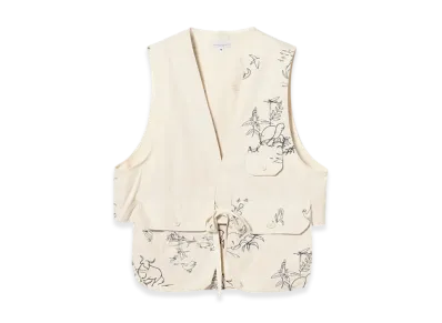 ENGINEERED GARMENTS Fowl Vest "Natural"