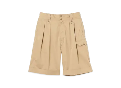 ENGINEERED GARMENTS Gurkha Short - Superfine Twill "Khaki"