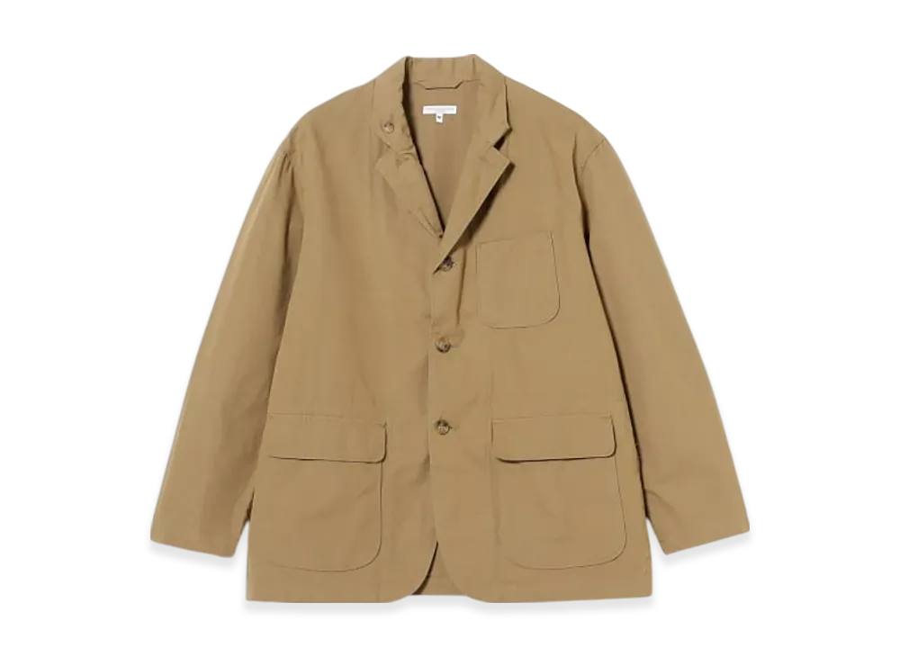 ENGINEERED GARMENTS Loiter Jacket - Cotton Grosgrain "Khaki"