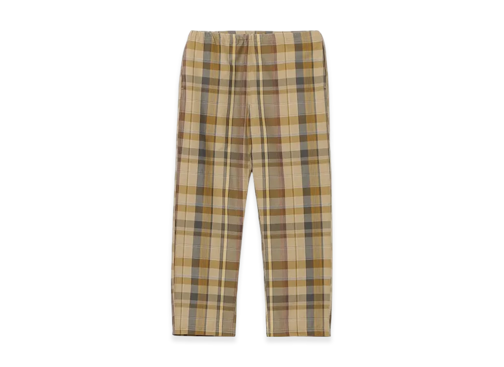 ENGINEERED GARMENTS Stk Pants "Olivecottonmadrasplaid"