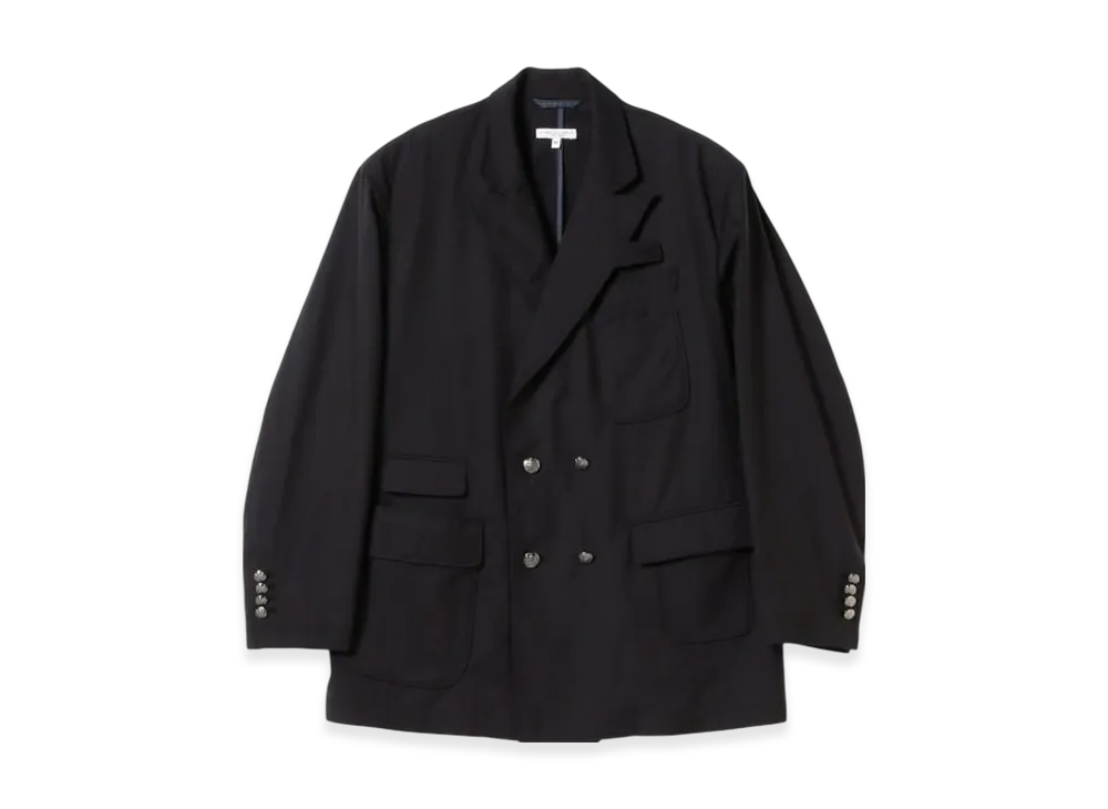 ENGINEERED GARMENTS x BEAMS Exclusive Mid Field Double Brested Blazer Tropical Wool "Navy"