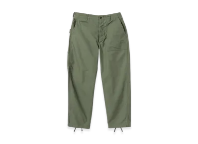 ENGINEERED GARMENTS x BEAMS Exclusive Peg / Glassfield Pants Backsatin "Military"