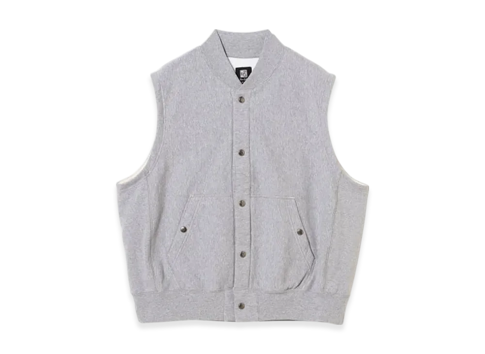 ENGINEERED GARMENTS x BEAMS Exclusive Peg / Sweat Vest 12Oz "Gray"
