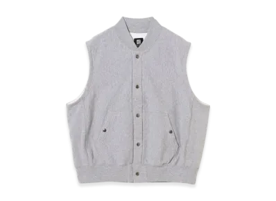 ENGINEERED GARMENTS x BEAMS Exclusive Peg / Sweat Vest 12Oz "Gray"