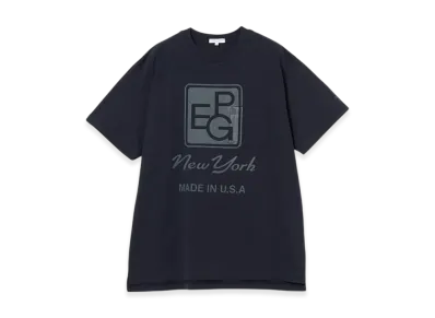 ENGINEERED GARMENTS x BEAMS Exclusive Peg / Uniform Crew T-Shirt "Navy"
