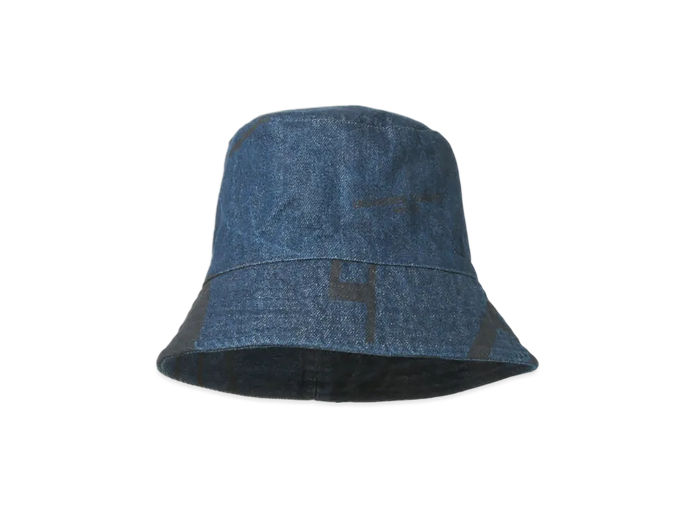 ENGINEERED GARMENTS Bucket Hat - Music Note 12oz Denim "Navy"