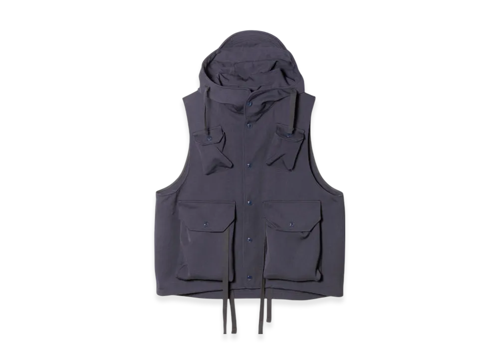 ENGINEERED GARMENTS Field Vest - Heavy Wool Elastique "Gray"