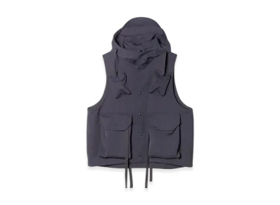 ENGINEERED GARMENTS Field Vest - Heavy Wool Elastique "Gray"