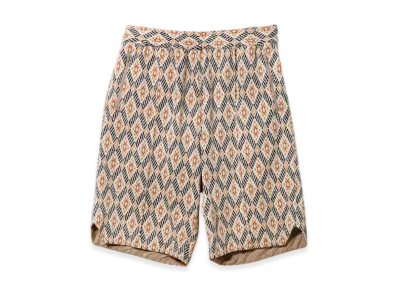 ENGINEERED GARMENTS BB Short - Crest Knit Jacquard "Pink"