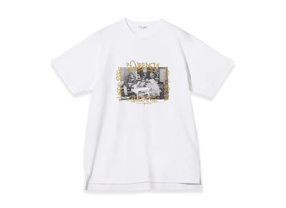 ENGINEERED GARMENTS EG X EXPANSION NY - QUEENS 1998 TEE "White"