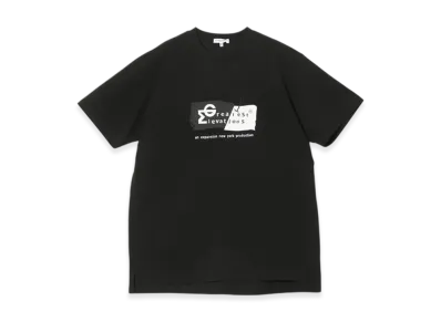 ENGINEERED GARMENTS EG X EXPANSION NY - GREATEST ELEVATIONS TEE "Black"