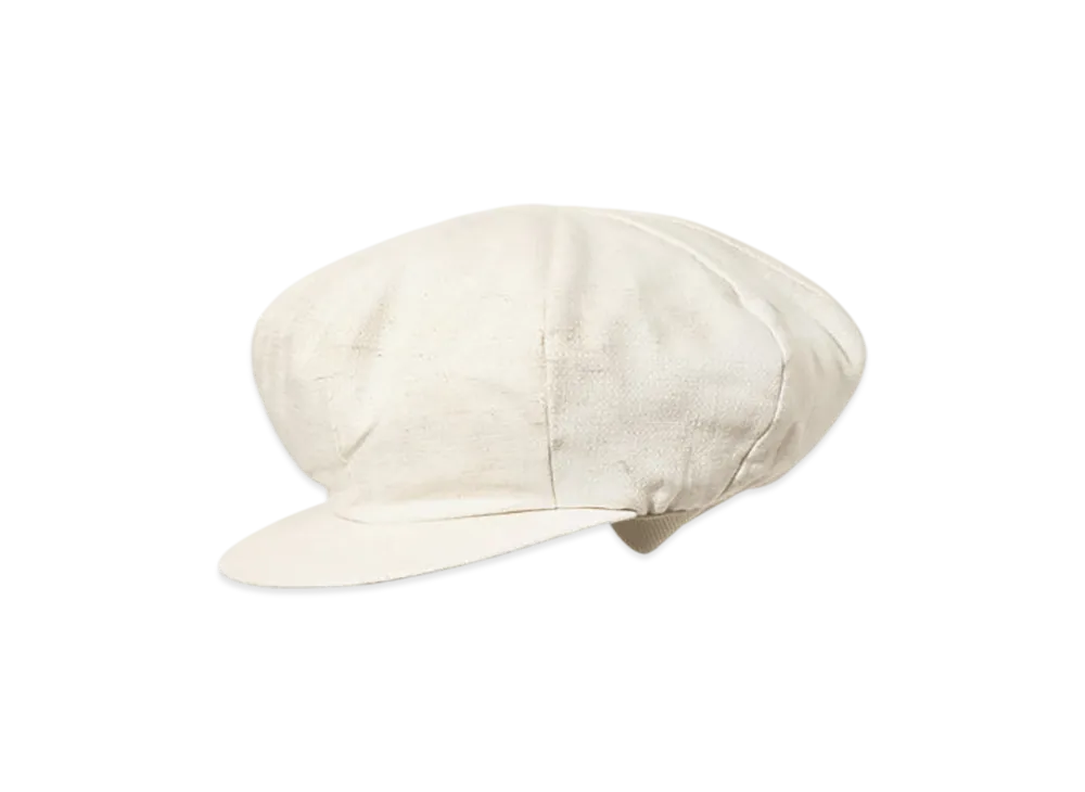 ENGINEERED GARMENTS Newsboy Cap - CL Java Cloth "White"