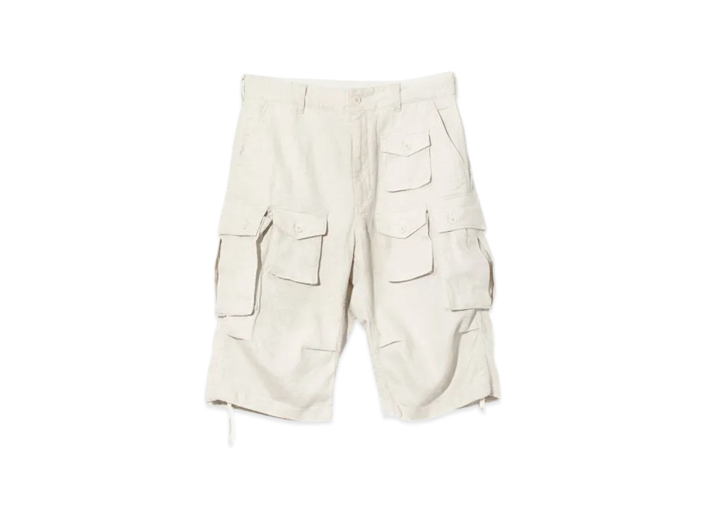 ENGINEERED GARMENTS FA Short - CL Java Cloth "White"