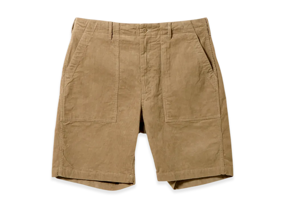 ENGINEERED GARMENTS Fatigue Short - 14W Corduroy "Beige"