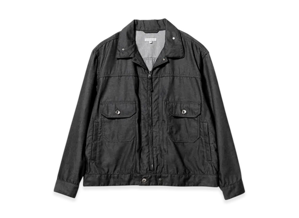 ENGINEERED GARMENTS Trucker Jacket - CP Denim "Black"