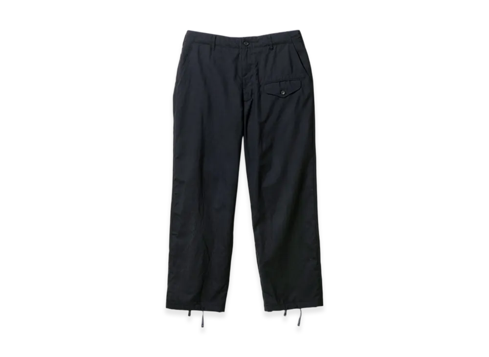 ENGINEERED GARMENTS Gurkha Pant - Tropical Wool "Black"