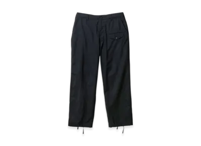 ENGINEERED GARMENTS Gurkha Pant - Tropical Wool "Black"