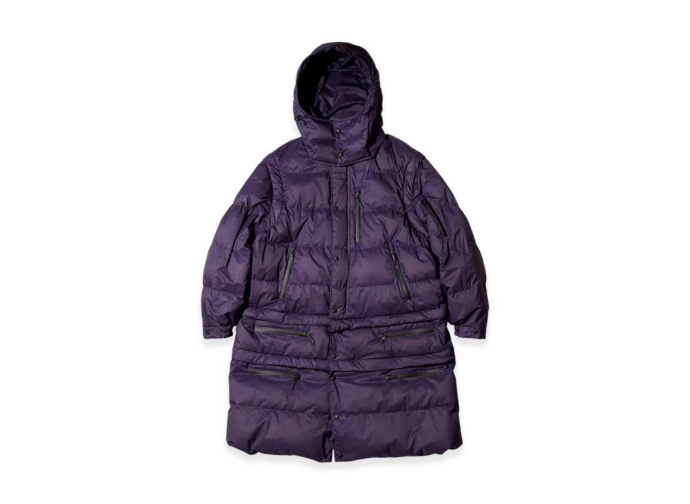 ENGINEERED GARMENTS x NANGA Detachable Down Coat "Purple"