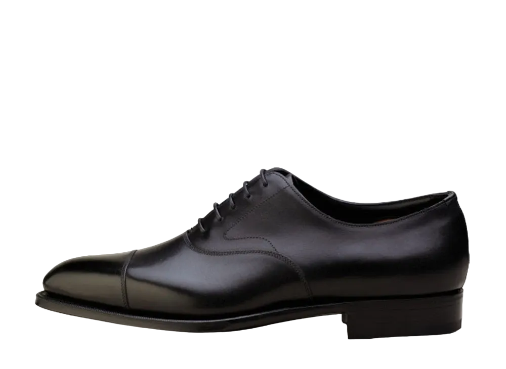 EDWAR GREEN Chelsea 202 E "Black" Calf Single Leather Sole