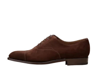 EDWAR GREEN Chelsea 82 E "Deep Brown" Mink Suede Single Leather Sole