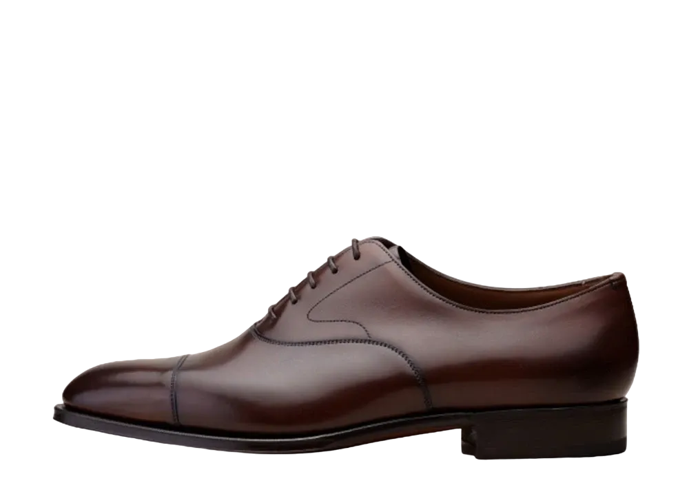 EDWAR GREEN Chelsea 82 E "Dark Oak" Antique Calf Single Leather Sole