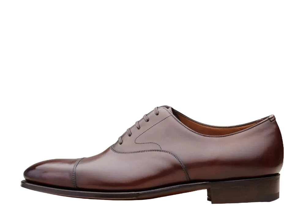 EDWAR GREEN Chelsea 915 E "Dark Oak" Antique Calf Single Leather Sole