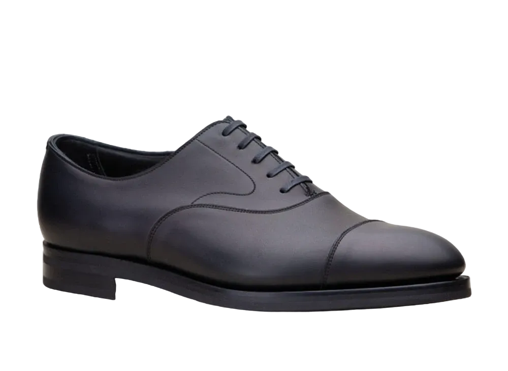 EDWAR GREEN Chelsea Modern Classics 202 E "Black" Arno Calf R3 Rubber Sole