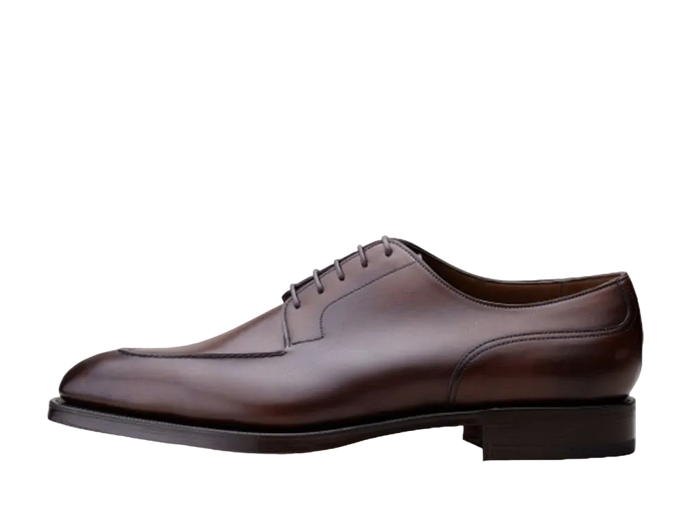 EDWAR GREEN Dover 606 E "Dark Oak" Antique Calf Tapered Double Leather Sole