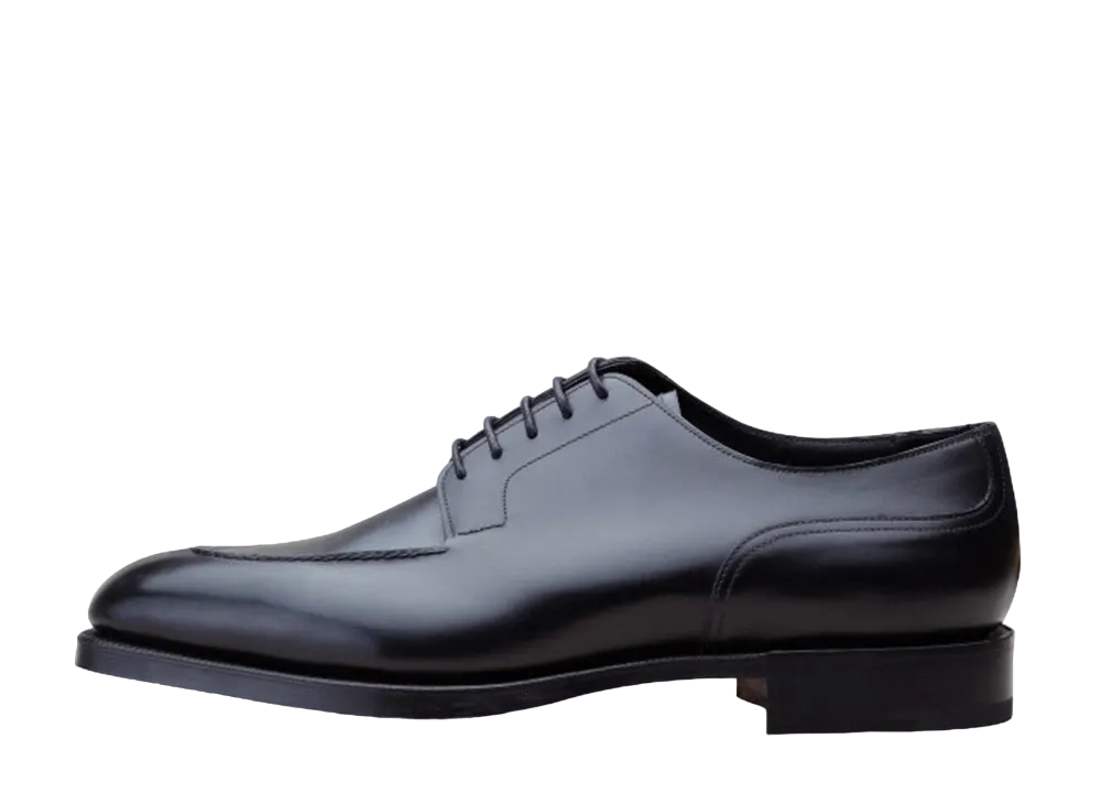 EDWAR GREEN Dover 606 E "Black" Calf Tapered Double Leather Sole
