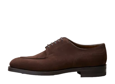 EDWAR GREEN Dover 606 E "Deep Brown" Mink Suede Dainite Rubber Sole