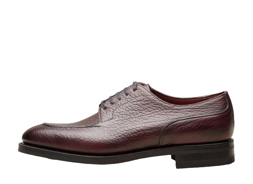 EDWAR GREEN Dover 202 E "Aubergine" London Grain Dainite Rubber Sole