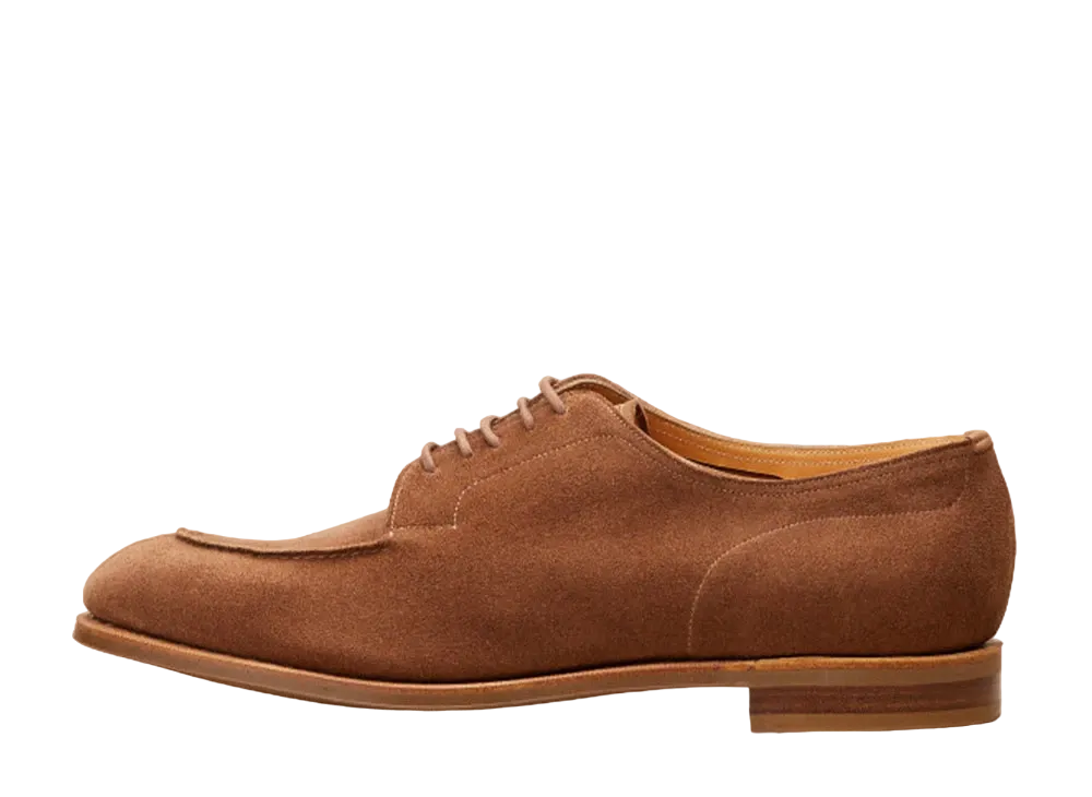 EDWAR GREEN Dover 202 E "Raw Umber" Unlined Suede Rubber Sole