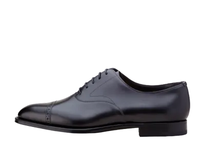 EDWAR GREEN Berkeley 202 E "Black" Calf Single Leather Sole